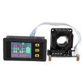 Medidor Combo LCD de Tensão Corrente KWh Watt 100A /200A /300A /500A 12V 24V 48V 96V DC120V Capacidade da Bateria Monitoramento de Energia