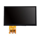 7-Zoll-LVDS-1024x600-HD-LCD-Bildschirm mit IPS-Vollbildwinkel, kapazitivem Touchscreen G + G und USB-Schnittstelle Industrieanzeige