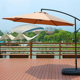 100x195x160cm Ombrellone da spiaggia impermeabile Parasole in tessuto Tendalino parasole