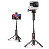 BlitzWolf® BW-BS10 Sport All In One Portátil trípode Selfie Palo con 1/4 Tornillo Puerto para Cámara Teléfonos móviles