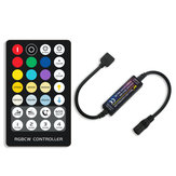 Controlador de tira de LED RGB+CCT de corrente constante com controle remoto mini RF de 28 teclas para luzes internas DC5-24V