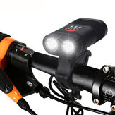 3000LM مزدوج قاد رأس دراجة قابلة لإعادة الشحن ضوء دراجة Type-C مصباح + مصباح أمامي دوار
