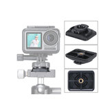 ULANZI U-13 Kamerazubehör Vertikale Basis-Halterung 1/4 Installationshalterung für DJI Osmo Action FPV Kamera