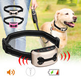 Dispositivo de entrenamiento para mascotas para perros, antiladridos, recargable por USB, con 3 modos y control ultrasónico de voz, suministros para cachorros