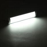 Lampa sufitowa oświetlenia wnętrza samochodu 72 diody LED 3 rzędy z przełącznikiem Światło białe do przyczepy, ciężarówki ogólnej, 12V/24V