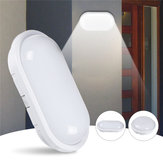 Lámpara LED de pared exterior a prueba de humedad de 15W 30 LED para baño Luz de techo LED blanco frío