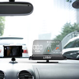Uniwersalne Lustro HUD do wyświetlania prędkości na przedniej szybie samochodu w trakcie korzystania z nawigacji GPS oraz telefonu. Stojak reflektorów obrazu.