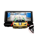 Junsun E35 8 Pollici per Android 5.1 1 + 16G Auto GPS Navigazione ADAS 4G bluetooth DVR Vista posteriore fotografica Touch Screen WiFi vivavoce FM