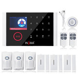 CS108 Wifi+GSM+GPRS Doorbell Alarm System Intelligent Voice App Remote Control RFID Card Home Security