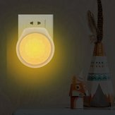 Smart Light Sensor LED Plug-in Wall Night Lamp Flower Pattern Lighitng for Home Bedroom AC100-240V