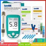 3in1 Multi-Function Cholesterol&UricAcid&Blood Glucose Meter