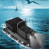 ZANLURE 500メートルインテリジェントリモートコントロールダブルキャビンフィッシングベイトボートRCアウトドアマルチ機能ハンティングボート魚探