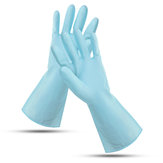 Household Waterproof Rubber Cleaning Gloves Kitchen Thin Laundry Dishes Durable Latex Leather Glove