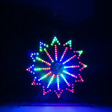 Geekcreit® DIY Colorful LED Kit de noria giratorio automático Componentes electrónicos Kit de producción de espectro musical Diy