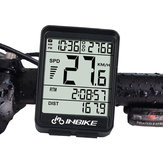 INBIKE IN321 Backlight Bicycle Computer Waterproof Wireless LCD Odometer Bicycle Speedometer