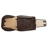 Capa de tapete de assento de carro de couro PU resistente ao desgaste universal de 4 cores almofada respirável