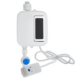Calentador de agua eléctrico sin tanque de 3500W con pantalla LCD para cocina, hogar, digital e instantáneo