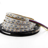 DC12V 5IN1 RGB+CCT гибкая лента светодиодных ламп 5050, не водонепроницаемая, для домашнего декора