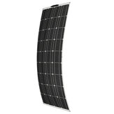 100W 18V 1180*540*3mm Semi-flexible Front Wiring Monocrystalline PET Solar Panel with MC4 Connector 