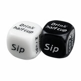 English Drinking W ine Mora Dice Adult Party Game Playing Drink Decider Dice