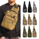 ZANLURE A18 Military Fan Camouflage Waterproof Tactical Bag Chest Bag Crossbody Bag For Man Wowan Camping Hunting Fishing