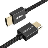 BlitzWolf BW-HDC1 HDMI-кабель высокого разрешения A-A 4K@60Hz HD 3D Совместимость 18 Гбит/с Широкая совместимость аудио-видео кабеля для ПК телевизор 1М 1,8М