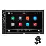 7 zoll 2 din N6 für wince autoradio stereo mp5 player 1 + 16g bluetooth GPS touchscreen HD nav fm aux usb mit rückfahrkamera