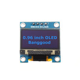 5pcs Bleu 0,96 Pouces OLED I2C IIC Affichage de Communication 128*64 Module LCD