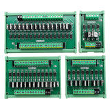 IO Card PLC Signal Amplifier Board PNP to NPN Mutual Input Optocoupler Isolation Transistor Output Low Level Relay Module