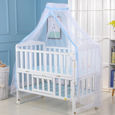 Kids Baby Bed Canopy Bedcover Mosquito Net Curtain Toddler Crib Cot Bedding Tent