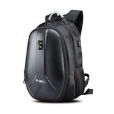 GHOST RACING USB 15inch 36-55L Backpack Motorcycle Racing Helmet Bags Cycling Luggage Big Capacity Saddlebags