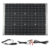 70W 12V Dual 5V USB Portable Solar Panel Charging Board Efficient Battery Charge For RV Car Boat