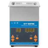 GT Sonic VGT-1620QTD معدات تنظيف أجزاء الدقة غسالة بالموجات فوق الصوتية - فضي