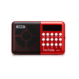 Draagbare FM-radio Handheld Digitale USB TF MP3-speler Luidspreker Oplaadbaar Uitschakelen