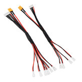 Cable de carga de batería URUAV XT30 a PH2.0 1S Lipo para Happymodel Mobula6 Mobula7 EMAX Tinyhawk II D6