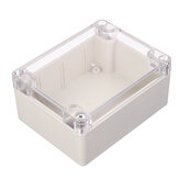 Пластиковый влагозащитный электронный проектный ящик с прозрачной крышкой, размеры 115*90*55 мм