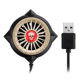 Портативный Кулер для Мобильного Телефона USB Охлаждающий Вентилятор Игры Стрелка Безгласный Радиатор Радиатор для Смартфонов