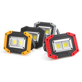 XANES® 24C 30W COB ضوء عمل LED مقاوم للماء مصباح فيض للتخييم والمشي والصيد وإصلاح السيارات في حالات الطوارئ