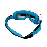 URUAV FPV-Brillen-Frontplatten-Stoff-Schwammpolster-Ersatz mit Kopfband für Eachine EV200D