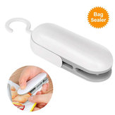 Food Heat Sealer Mini Household Sealing Machine Bag Sealer Capper Resealer Portable Hand Pressure Heating Sealer