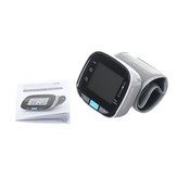 Sphygmomanomete Fully Automatic Electronic English Voice Broadcast Wrist Blood Pressure Monitor Heart Rate Pulse Meter