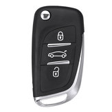 3/2 Buttons Remote Key Fob PCF7961 Chip 433MHz CE0536 For PEUGEOT 207 407 406 307 308 CITROEN