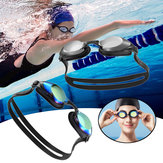 Conjunto de óculos de natação Yunmai HD Anti-fog Nose Stump Earplugs Silicone Swimming Glasses Set
