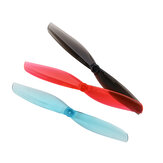 4 Pares GEMFAN 65mmS 65mm 2-blade 1mm / 1.5mm Hole Propeller para Palito RC Drone FPV Racing