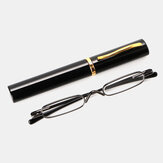 6 paires de mini-lunettes de lecture colorées avec porte-stylo