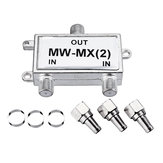 Segnale TV e frequenza / MW - MX2 Doppio mixer Antenna Vombiner / UU