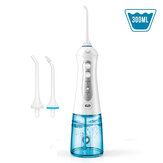 Xiaowei W1 300ML Irrigador oral inalámbrico inalámbrico portátil Dental Palillo de agua con hilo dental de Xiaomi Youpin