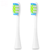 2 Cabeças de escova de dentes de reposição compatíveis com Oclean SE/X/Air/Z1