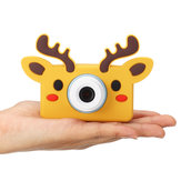 Capa de proteção de câmera digital mini esportiva para crianças, presente de Natal para fotos