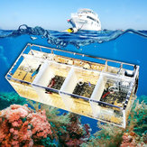Акриловый аквариум для маленьких рыбок-бетт, подвешиваемый к стене, для разведения и выращивания гуппи